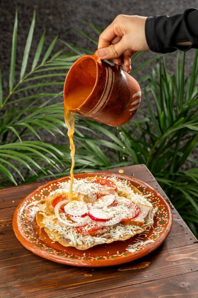 Tostada lomo dorado